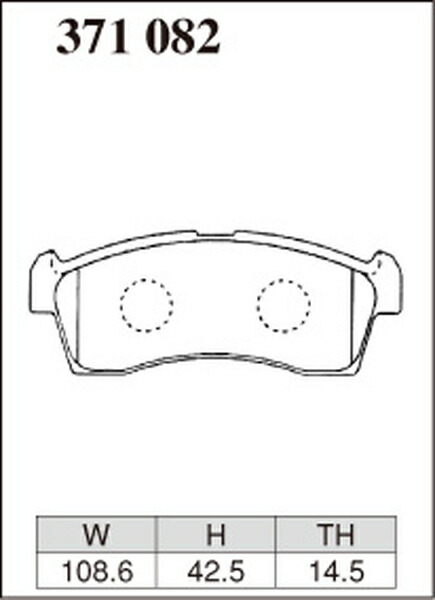 特価のお買い ディクセル ESタイプ フロント左右セット ブレーキパッド ワゴンR MH23S 371082 取付セット DIXCEL エクストラスピード ブレーキパット
