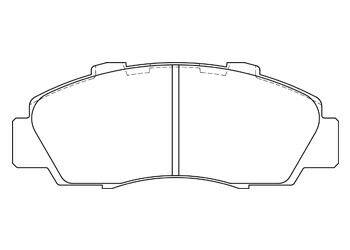 CR-V RD1 RD2 ブレーキパッド フロント左右セット エンドレス CCRg EP270 ENDLESS フロントのみ CRV ブレーキパット｜ktspartsshop｜02