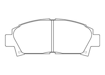 エンドレス NEW タイプR フロント左右セット ブレーキパッド カローラレビン/スプリンタートレノ AE101/AE111 EP278 ENDLESS TYPE R ブレーキパット | ENDLESS | 01