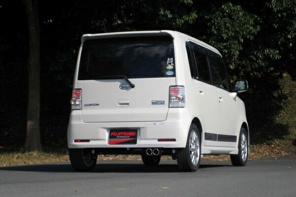 ムーヴコンテカスタム L575S マフラー フジツボ オーソライズK 750-70181 取付セット FUJITSUBO FGK AUTHORIZE K Move Conte custom ムーブ スポーツマフラー | FUJITSUBO | 01