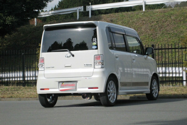 ムーヴコンテカスタム L575S マフラー フジツボ オーソライズK 750-70182 FUJITSUBO FGK AUTHORIZE K Move Conte custom ムーブ スポーツマフラー | FUJITSUBO | 02