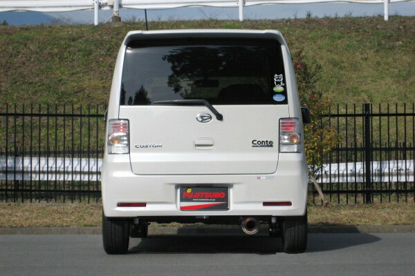 ムーヴコンテカスタム L575S マフラー フジツボ オーソライズK 750-70182 FUJITSUBO FGK AUTHORIZE K Move Conte custom ムーブ スポーツマフラー | FUJITSUBO | 03