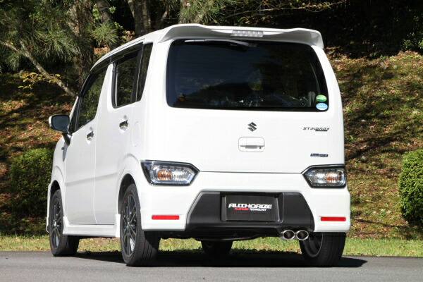 ワゴンRスティングレー MH55S マフラー フジツボ オーソライズK 750-83002 FUJITSUBO FGK AUTHORIZE K WAGON R STINGRAY スポーツマフラー | FUJITSUBO | 01