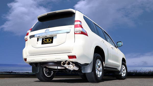 ガナドール バーテックス 4WD/SUV マフラー ランドクルーザープラド CBA-TRJ150W GDE-151 取付セット GANADOR Vertex スポーツマフラー | GANADOR | 02