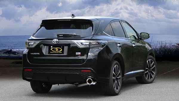 ハリアーG's ZSU60W マフラー ガナドール バーテックス 4WD/SUV PBS搭載 GDE-648 取付セット GANADOR Vertex P.B.S搭載 HARRIER スポーツマフラー | GANADOR | 02