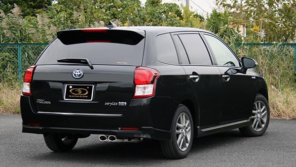 カローラフィールダー NKE165G マフラー ガナドール パシオン エボ PBS搭載 PAE-047 GANADOR PASION EVO エヴォ P.B.S搭載 COROLLA FIELDER スポーツマフラー | GANADOR | 02