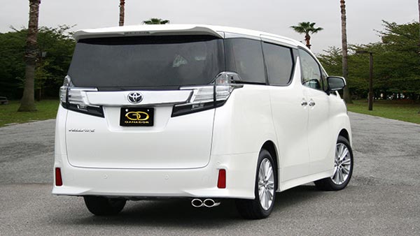 ガナドール パシオン エボ P.B.S搭載 マフラー ヴェルファイア DBA-AGH30W PAE-061 取付セット GANADOR PASION EVO PBS搭載 エヴォ スポーツマフラー | GANADOR | 02