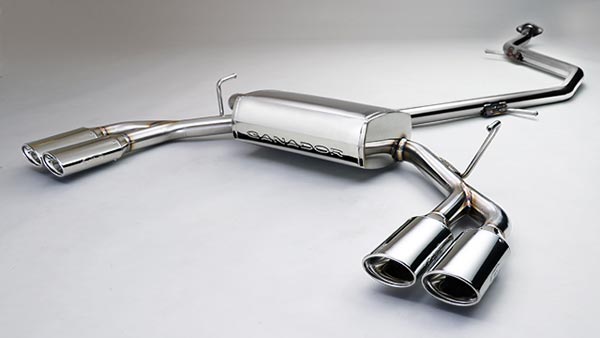 プリウス ZVW50 ZVW51 マフラー ガナドール パシオン エボ PBS搭載 PAE-075 GANADOR PASION EVO エヴォ P.B.S搭載 PRIUS スポーツマフラー | GANADOR | 01