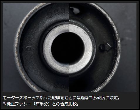 NV350キャラバン E26 玄武 ハードリーフジャーナルブッシュ フロント SGB08C Genb ゲンブ MOONFACE ムーンフェイス CARAVAN | GENB | 02