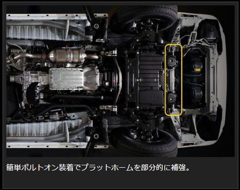 ハイエース 200系 玄武 フレームサポートバー フロント OUB02H Genb ゲンブ MOONFACE ムーンフェイス HIACE | GENB | 02
