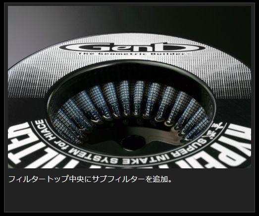 GENB（玄武） ハイエース 200系 エアフィルター ハイパーフロー