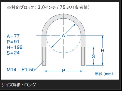 Uボルト ローダウンの商品一覧 通販 - Yahoo!ショッピング