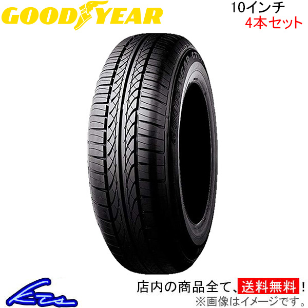 グッドイヤー GT80 4本セット サマータイヤ【145SR10】GOOD YEAR 夏タイヤ 1台分 :GY tire4 qq e i 536k:kts parts shop