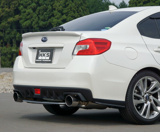 HKS スーパーターボマフラー WRX S4 DBA-/3BA- VAG 31029-AF012 取付