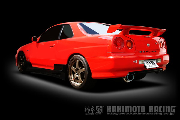 スカイラインクーペ ER34 マフラー 柿本改 レグ06&R N21348 KAKIMOTO RACING 柿本 カキモト Regu.06&R SKYLINE COUPE スポーツマフラー | 柿本改 | 02