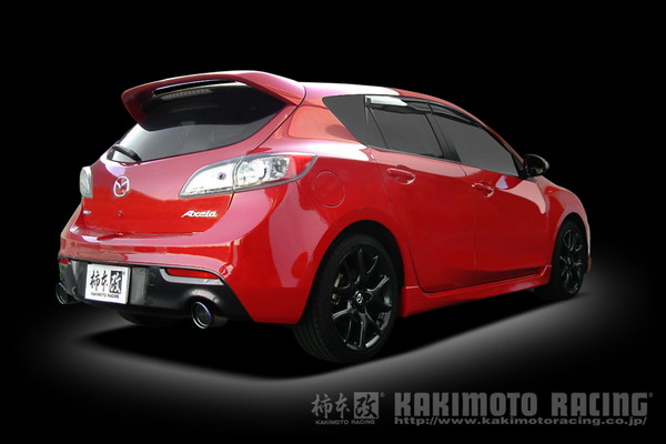 マツダスピードアクセラ BL3FW マフラー 柿本改 クラスKR Z71322 取付セット KAKIMOTO RACING 柿本 カキモト Class KR AXELA Mazdaspeed スポーツマフラー｜ktspartsshop｜03