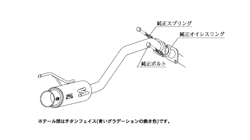 柿本改 ストリーム RN6 マフラー GTボックス06&S H44372 取付セット 