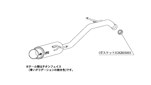 柿本改 GTボックス06&S マフラー コルトラリーアートバージョンR CBA