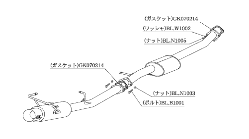 ER34 NA マフラー（柿本改）の商品一覧 通販 - Yahoo!ショッピング