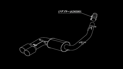X3 F25 WY20 マフラー 柿本改 アインザッツ s-622 E6G3024C KAKIMOTO RACING 柿本 カキモト einsatz s-622 スポーツマフラー | 柿本改 | 01