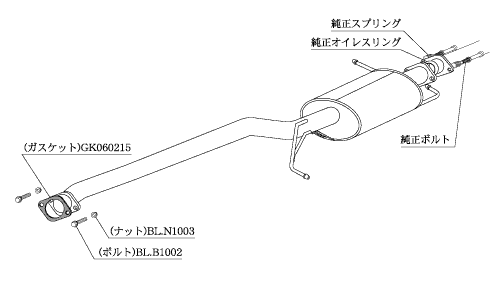 セレナ NC25 柿本センターマフラー 柿本改 セレナ NC25 マフラー センターパイプ NCP370 KAKIMOTO