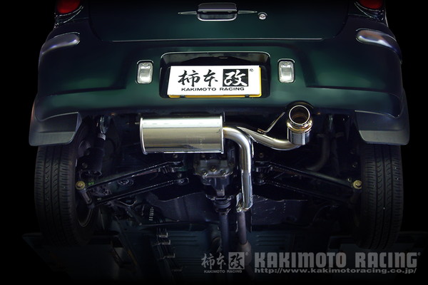 プレオ RA2 マフラー 柿本改 ハイパーGTボックスRev. B41312 KAKIMOTO RACING 柿本 カキモト hyper GTbox Rev. PLEO スポーツマフラー｜ktspartsshop｜06