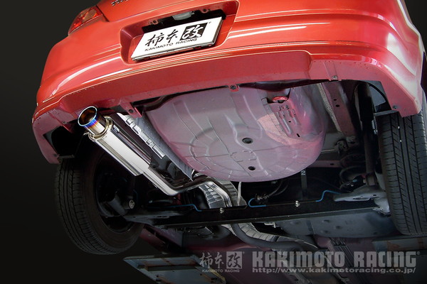 柿本改 ティーダ C11 マフラー GTボックス06&S N42372 取付セット 