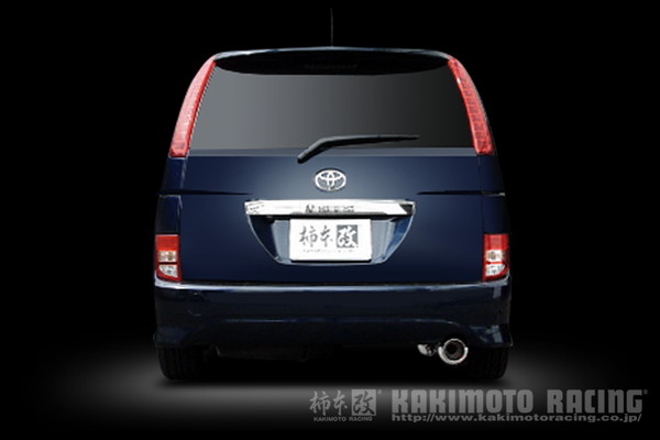 柿本改 アイシスプラタナ ANM10W マフラー ハイパーGTボックス