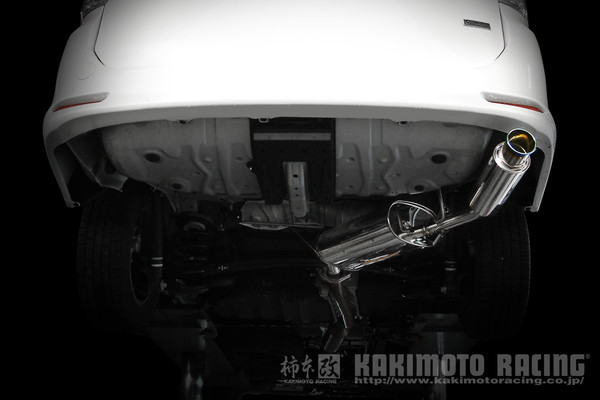 柿本改 ヴォクシー ZRR70W マフラー GTボックス06&S T443102