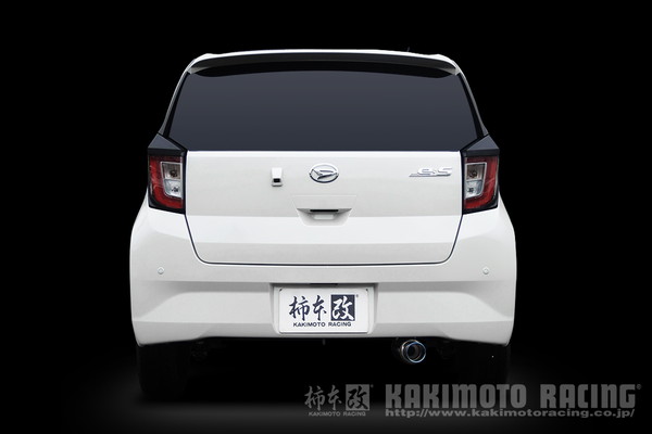 ミライース LA350S マフラー 柿本改 GTボックス06&S D44318 取付セット KAKIMOTO RACING 柿本 カキモト GTbox06&S Mira e:S スポーツマフラー | 柿本改 | 03