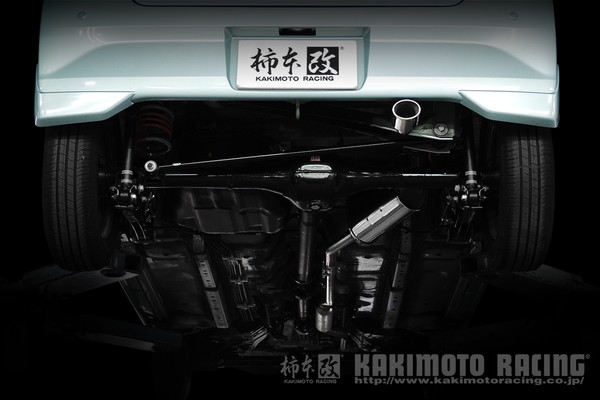 柿本改 ミライース LA360S マフラー KRノーブルエリッセ クリスタルAB 