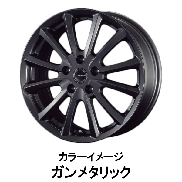 コーセイ クレイシズ VS6 1本販売 ホイール アコードユーロR CL1 QRA713S/QRA713G/QRA713B KOSEI QRASIZ VS-6 アルミホイール 1枚 単品｜ktspartsshop｜03