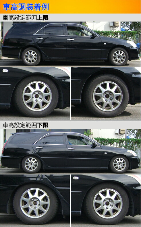 Largus（ラルグス） 全長調整式車高調 スペックS マークIIブリット