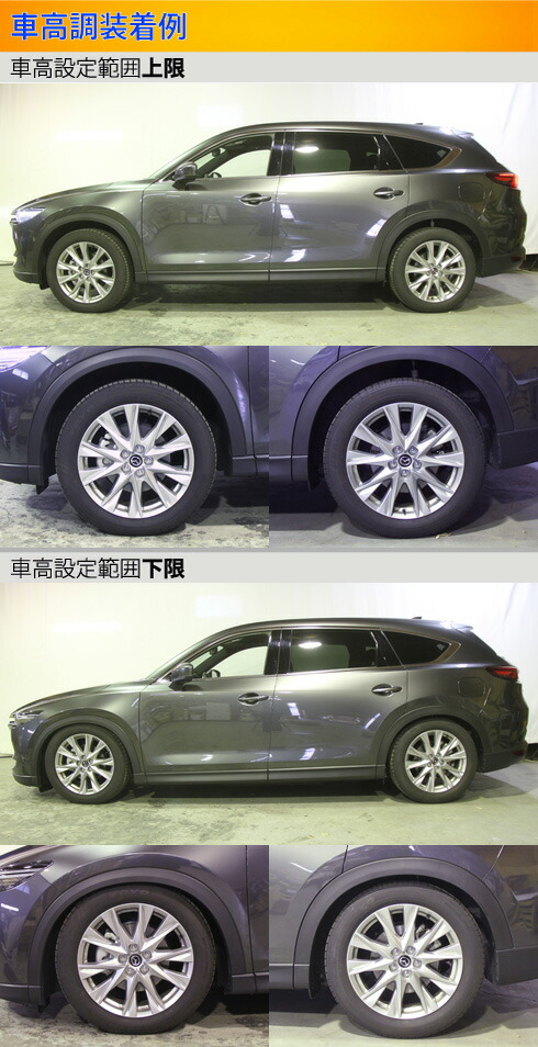 CX-8 KG2P 車高調 ラルグス 全長調整式車高調 スペックS Largus Spec S CX8 車高調整キット ローダウン｜ktspartsshop｜03