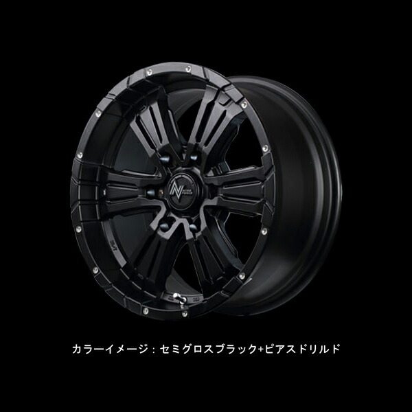 MID ナイトロパワー クロスクロウ 1本販売 ホイール デリカD：5【16×7J 5-114 INSET40】CV系 NITRO POWER CROSS CLAW アルミホイール 1枚 単品｜ktspartsshop｜03