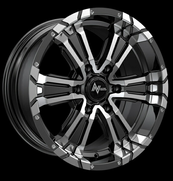 MID ナイトロパワー クロスクロウ 1本販売 ホイール デリカD：5【16×7J 5-114 INSET40】CV系 NITRO POWER CROSS CLAW アルミホイール 1枚 単品｜ktspartsshop｜12