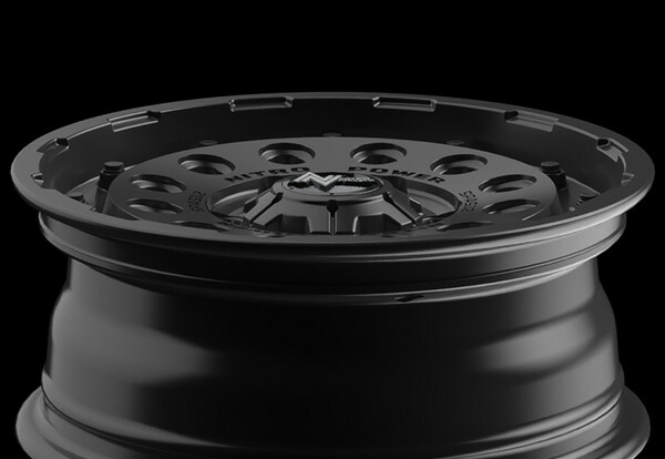 MID ナイトロパワー H12ショットガン 1本販売 ホイール ハイエース/レジアスエース【15×6J 6-139 INSET33 バレルブラック】200系 NITRO POWER H12 SHOTGUN | マルカサービス | 19