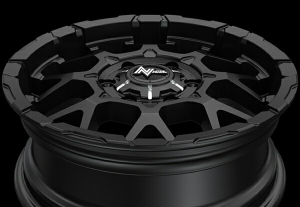 MID ナイトロパワー H6スラッグ 1本販売 ホイール NV350キャラバン【17×6.5J 6-139 INSET48】26系 NITRO POWER H6 SLUG アルミホイール 1枚 単品 | マルカサービス | 18