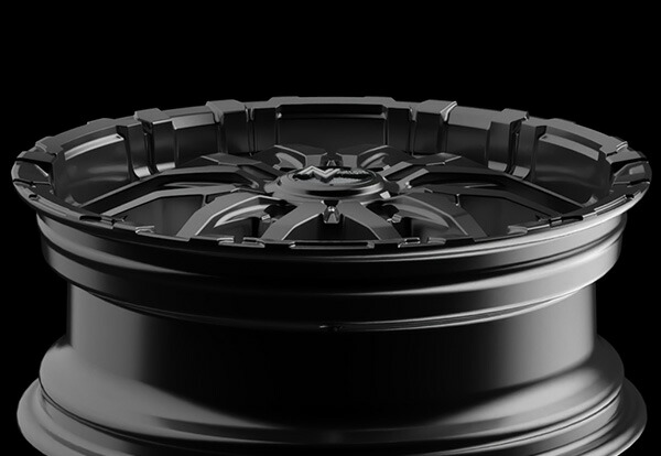 MID ナイトロパワー M26クロスファング 1本 ホイール ハイエース/レジアスエース【17×6.5J 6-139 INSET38 バレルブラック】200系 NITRO POWER M26 CROSS FANG | マルカサービス | 10