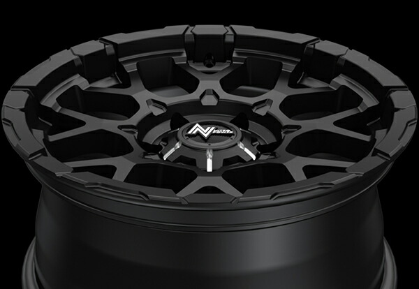 MID ナイトロパワー M28バレット 1本販売 ホイール ハイラックス【17×8J 6-139 INSET20 ブラック/ミラー】125系 NITRO POWER M28 BULLET アルミホイール 1枚 | マルカサービス | 12