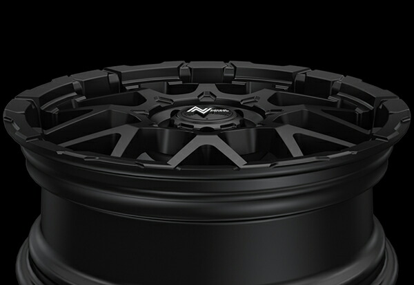 MID ナイトロパワー M28バレットS 1本販売 ホイール【18×7J 5-114 INSET42 セミグロスブラック】NITRO POWER M28 BULLET-S アルミホイール 1枚 単品_13