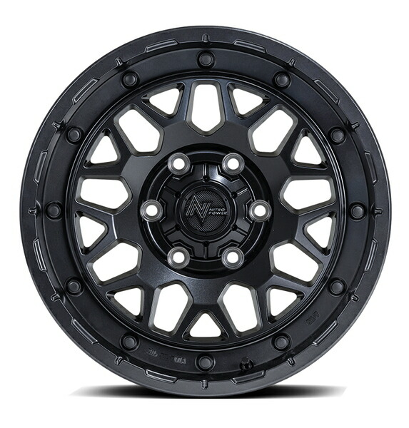 MID ナイトロパワー M29スティンガー 4本 ホイール ハイエース/レジアスエース【16×6.5J 6-139 INSET38 バレルブラック】200系 NITRO POWER M29 STINGER｜ktspartsshop｜12