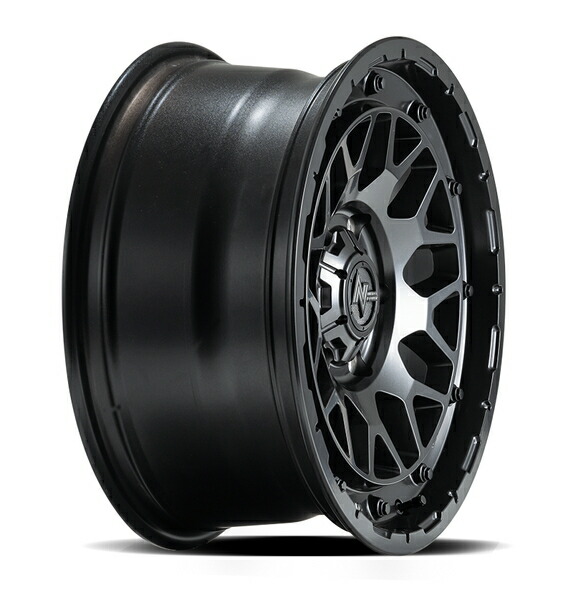 MID ナイトロパワー M29スティンガー 4本セット ホイール エブリイワゴン【15×5J 4-100 INSET48 バレルブラック】DA64W  NITRO POWER M29 STINGER アルミ