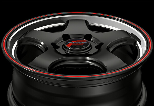 MID RMPレーシング R05HC 1本販売 ホイール ハイエース/レジアスエース【17×6.5J 6-139 INSET38 レッドライン】200系 RMP RACING アルミホイール 1枚 単品｜ktspartsshop｜12