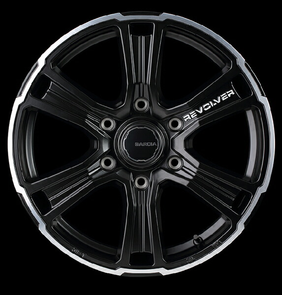 MID ガルシア SSリボルバー 1本販売 ホイール ハイエース/レジアスエース【17×6.5J 6-139 INSET38】200系 Garcia SS REVOLVER アルミホイール 1枚 単品 | マルカサービス | 05