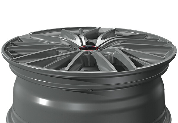 MID ヴァーテックワン ヴァルチャー 4本セット ホイール スカイラインクロスオーバー【17×7J 5-114 INSET48】50系 VERTEC ONE VULTURE アルミホイール 1台分 | マルカサービス | 09