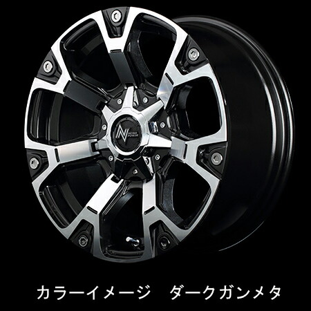 MID ナイトロパワー ウォーヘッド 4本セット ホイール ランドクルーザープラド【20×8.5J 6-139 INSET20】150系 NITRO POWER WARHEAD アルミホイール 1台分 | マルカサービス | 01