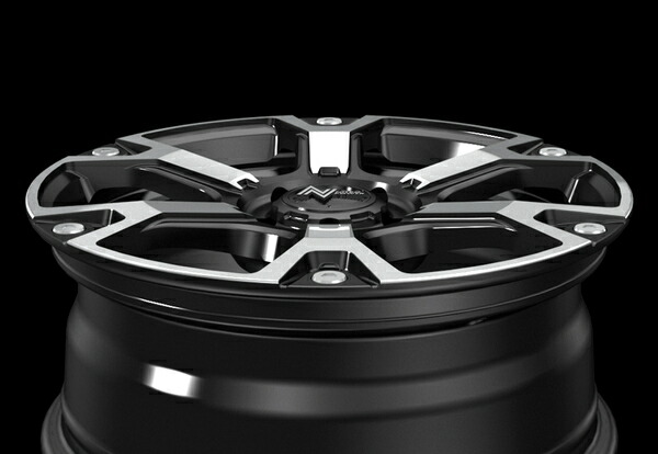 マルカサービス MID ナイトロパワー ウォーヘッドS 4本セット ホイール