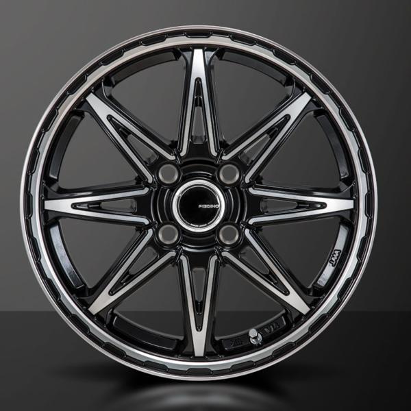 MONZA JAPAN ピエディーノ スタイルS 4本セット ホイール ekスペース B3#A PS-02 モンツァ ジャパン PIEDINO STYLE-S ホイール 1台分 | MONZA JAPAN | 02