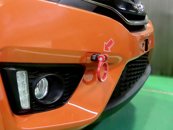 OKUYAMA フィット GK5 牽引フック オクヤマ フリップアップ